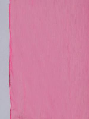 pink polyester woven dupatta - 18406463 - Standard Image - 4