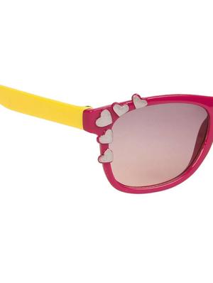 pink polycarbonate sunglass - 18407536 - Standard Image - 3