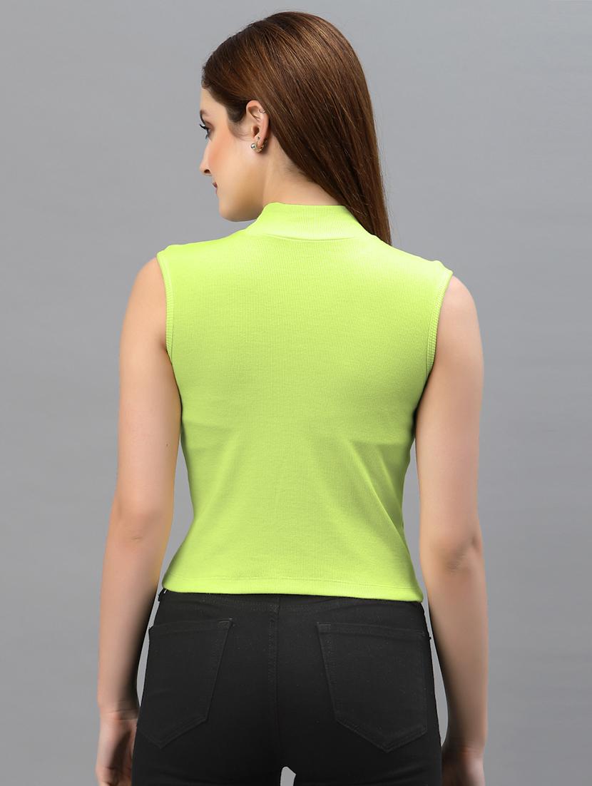 set of 2 pcs solid crop top - 18407615 - Zoom Image - 4