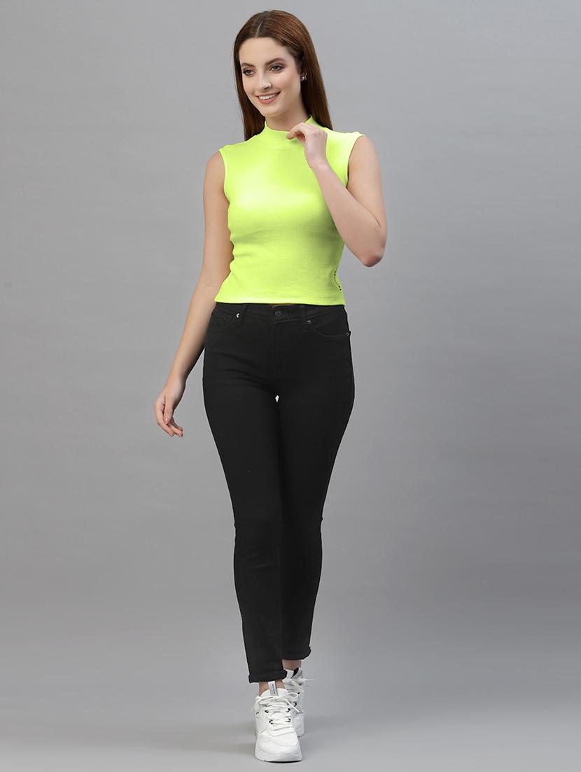 set of 2 pcs solid crop top - 18407615 - Zoom Image - 5