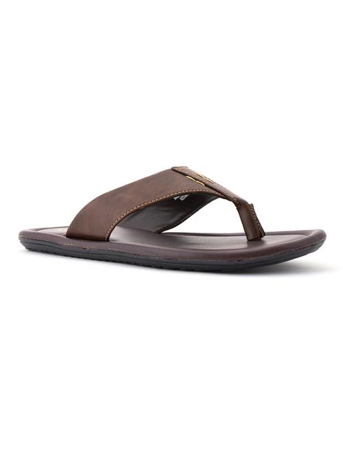 tan toe separator slipper - 18407656 - Standard Image - 1