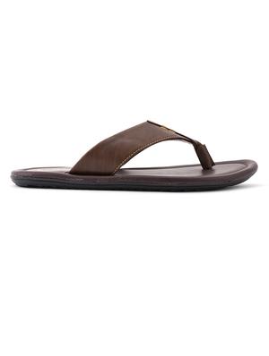 tan toe separator slipper - 18407656 - Standard Image - 3