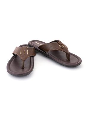 tan toe separator slipper - 18407656 - Standard Image - 4