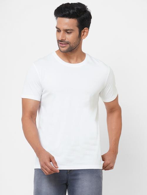 white solid casual shirt - 18408351 - Very Small Image - 1
