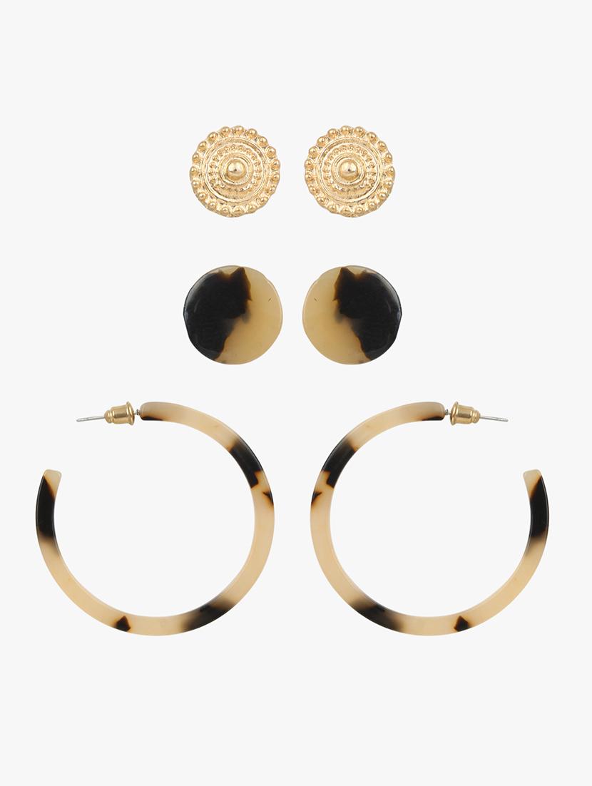 brown metal combo's. earring - 18409346 - Zoom Image - 2