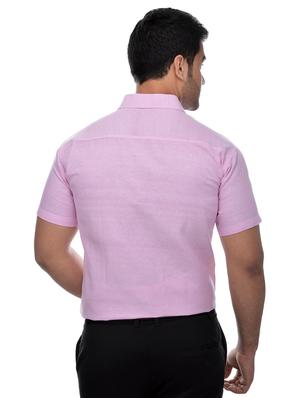 lavender solid casual shirt - 18411130 - Standard Image - 3