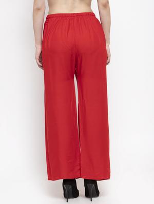 set of 2 pcs solid palazzo - 18411850 - Standard Image - 3