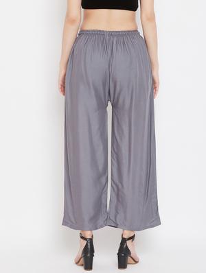 set of 2 pcs solid palazzo - 18411850 - Standard Image - 5