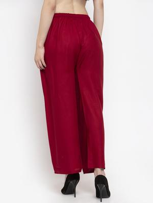 set of 2 pcs solid palazzo - 18411861 - Standard Image - 5