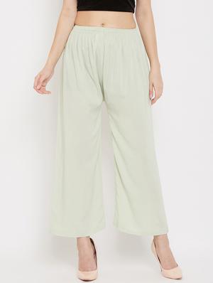 set of 2 pcs solid palazzo - 18411864 - Standard Image - 4