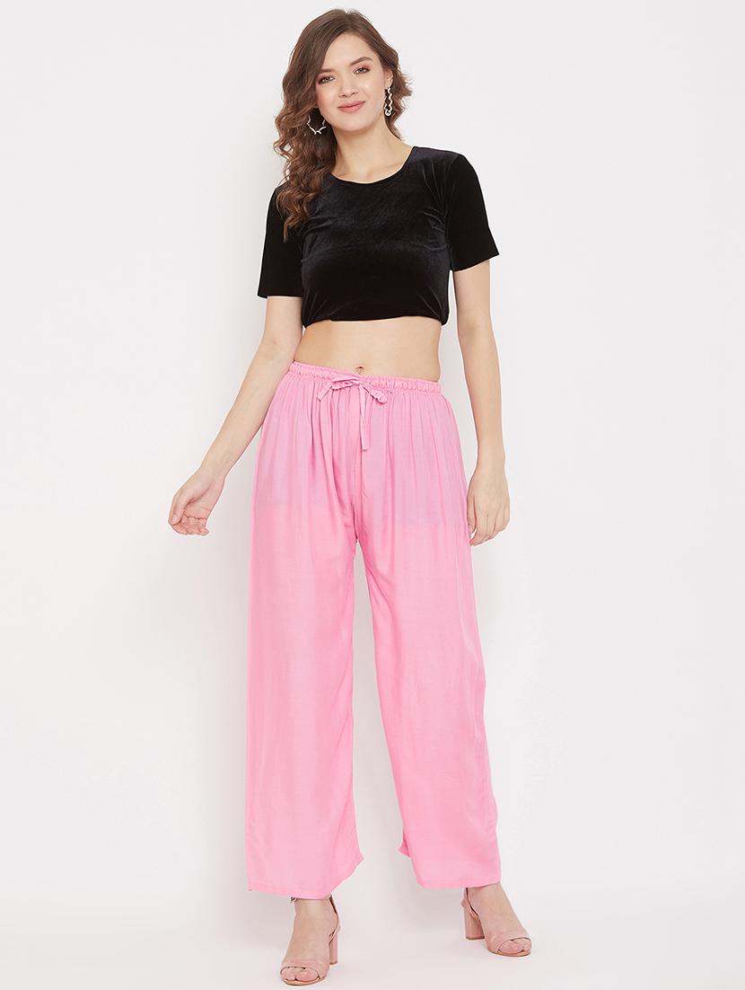 set of 3 pcs solid palazzo - 18412030 - Zoom Image - 5