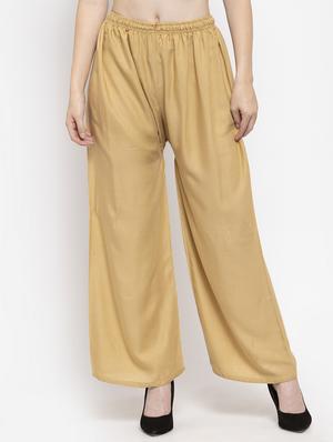 set of 3 pcs solid palazzo - 18412031 - Standard Image - 2