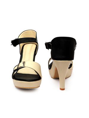black ankle strap sandal - 18412248 - Standard Image - 3