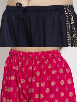 set of 2 pcs printed palazzo - 18412718 - Standard Image - 4