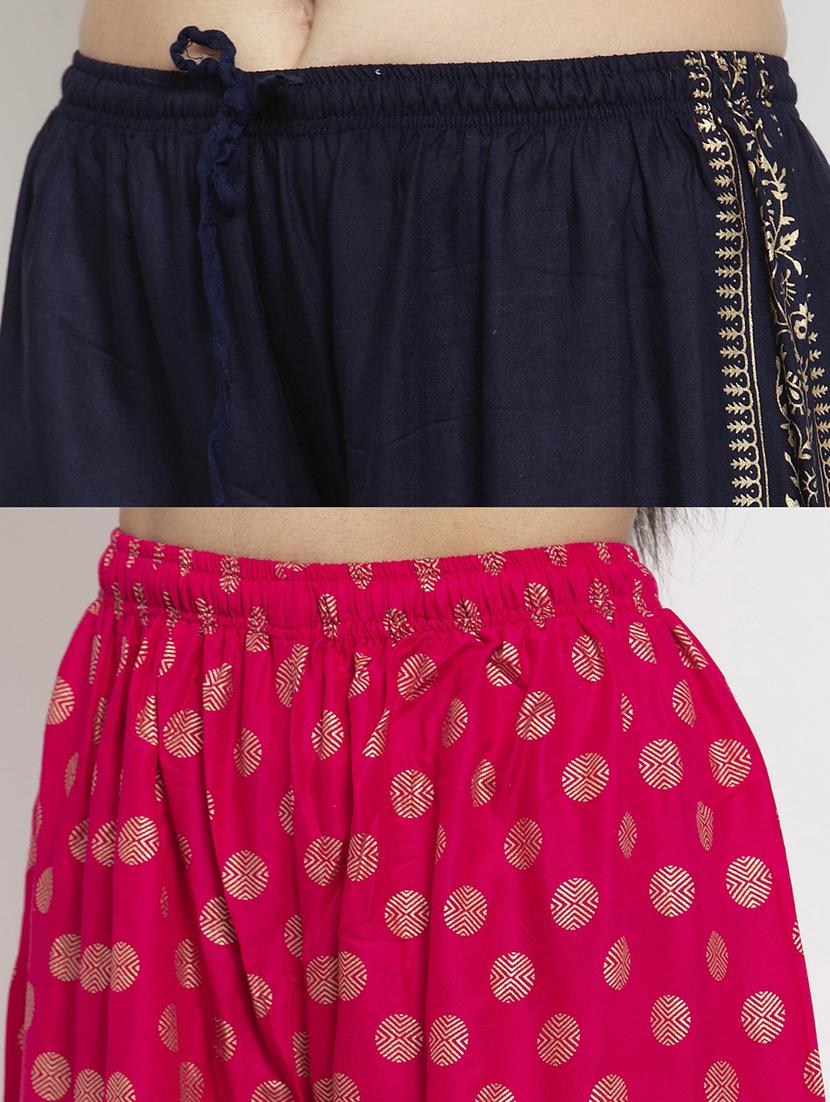 set of 2 pcs printed palazzo - 18412718 - Zoom Image - 4