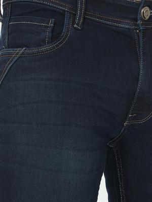 navy blue light-washed denim jean - 18412889 - Standard Image - 5