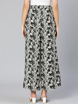 printed flat front trouser - 18412908 - Standard Image - 4