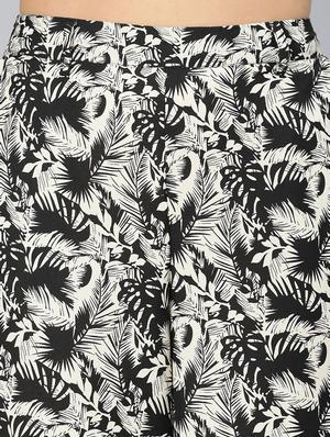 printed flat front trouser - 18412908 - Standard Image - 6