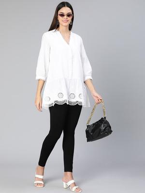 white solid a line top - 18412961 - Standard Image - 6