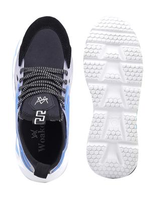 blue lace up sport shoe - 18413188 - Standard Image - 4