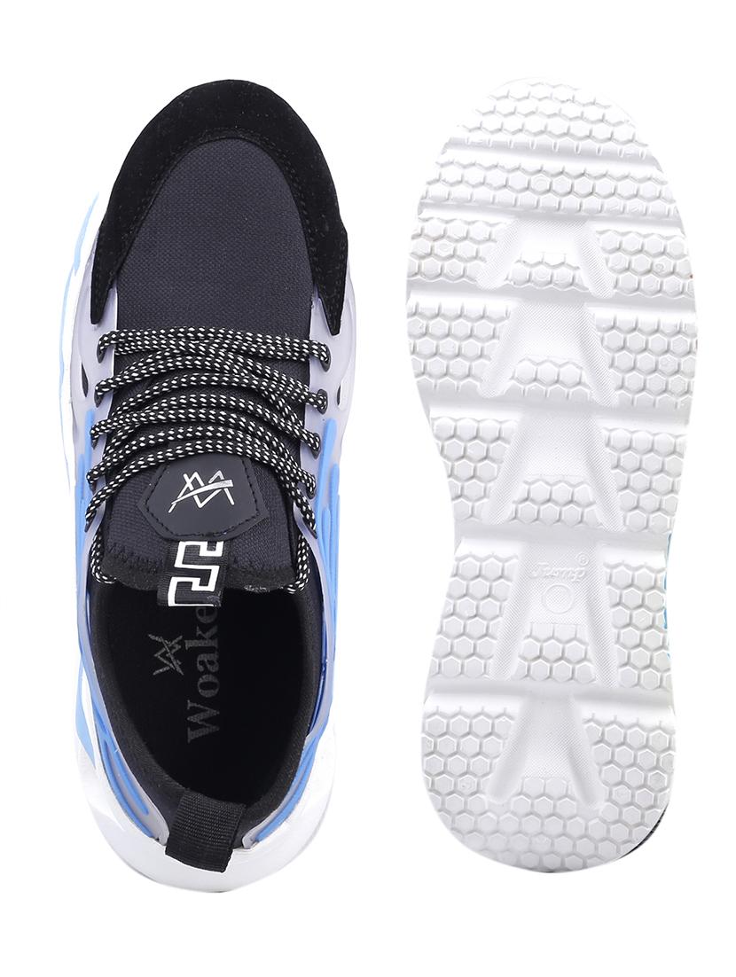 blue lace up sport shoe - 18413188 - Zoom Image - 4