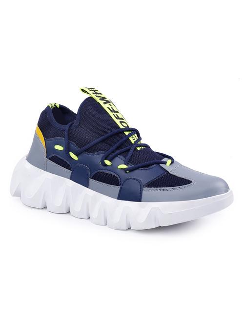 blue lace up sport shoe - 18413199 - Very Small Image - 1