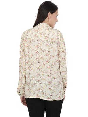 long sleeved floral shirt - 18413300 - Standard Image - 2