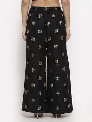 set of 2 pcs printed palazzo - 18415057 - Standard Image - 3