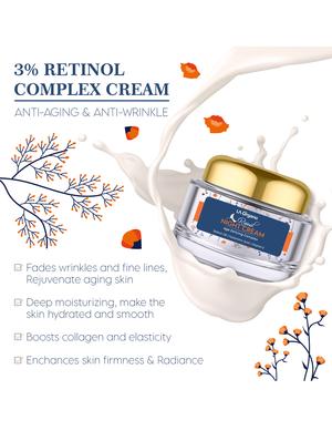 la organo anti acne soap & 3% retinol night cream for wrinkles, fine lines & dark spots (pack of 2) - 18415116 - Standard Image - 3