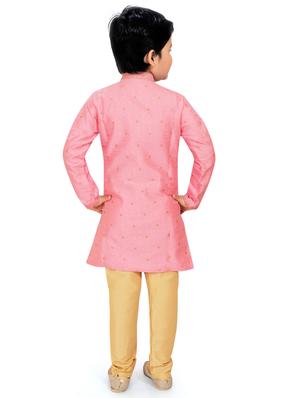 pink printed kurta pajama set - 18415913 - Standard Image - 3