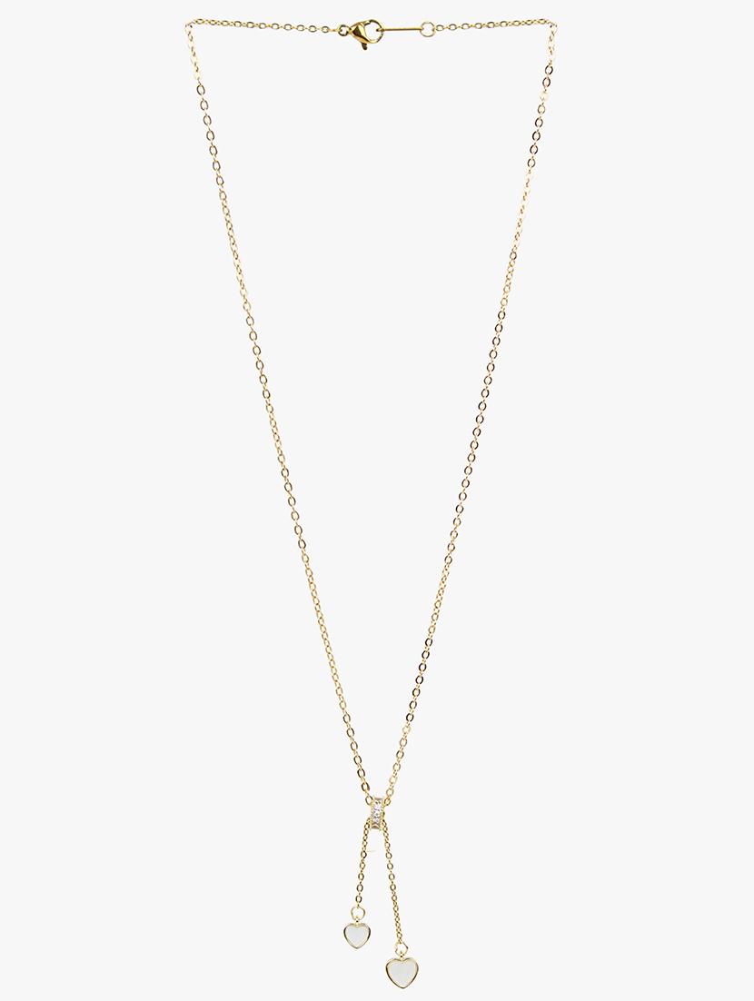 golden heart pendant necklace - 18417305 - Zoom Image - 2