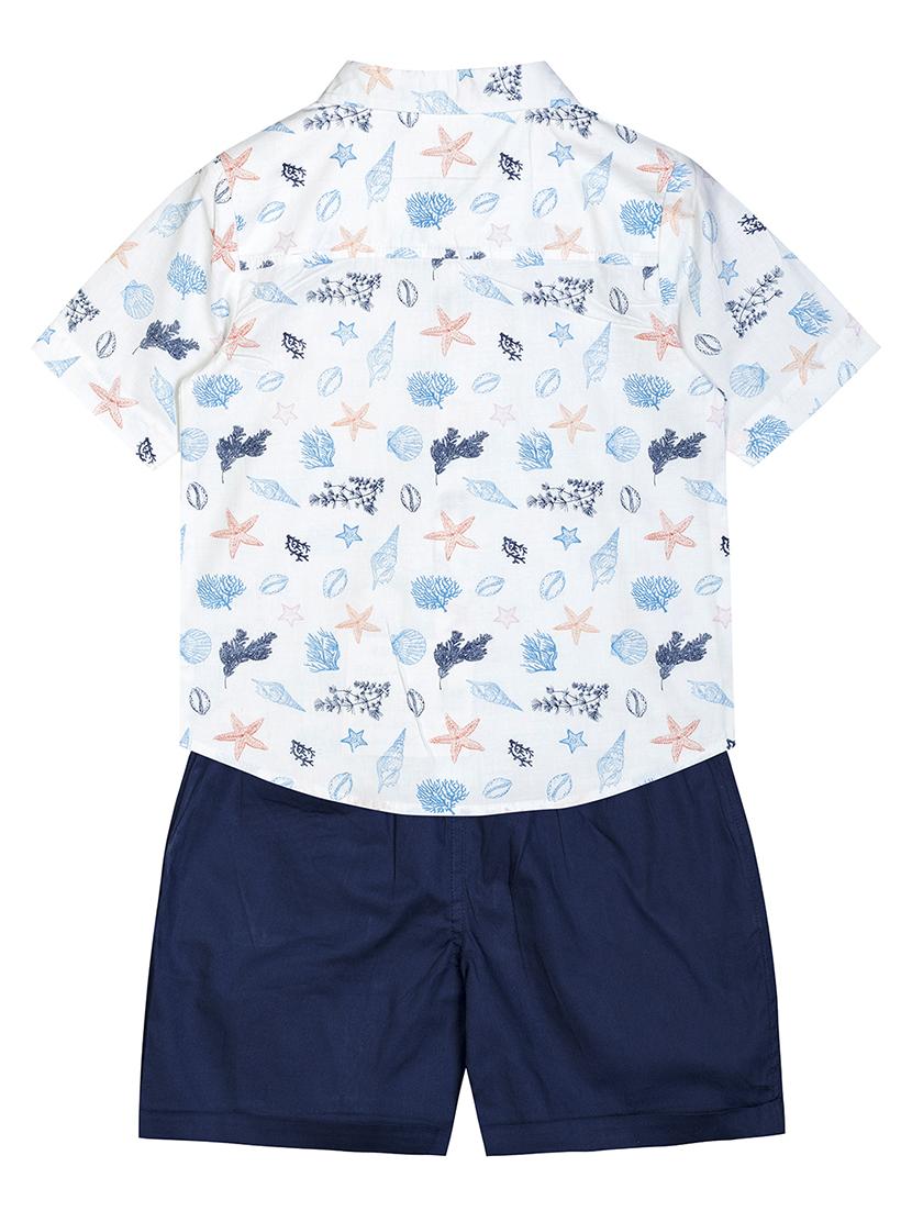 white floral twin set - 18417831 - Zoom Image - 2