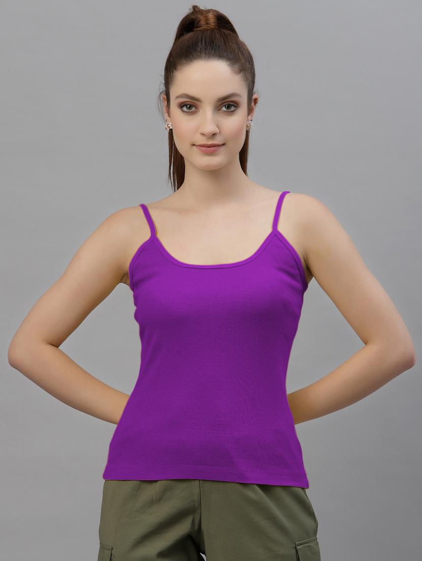 pack of 2 solid camisoles - 18418151 - Zoom Image - 4