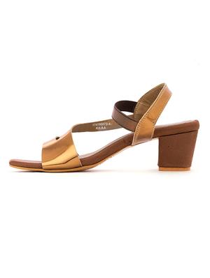 brown synthetic sandals - 18418283 - Standard Image - 3