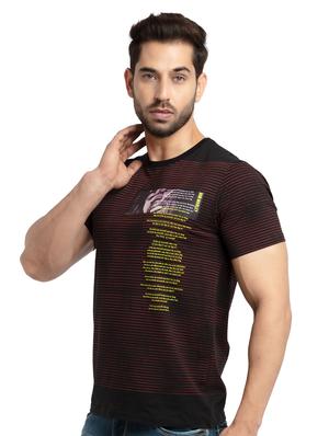black printed t-shirt - 18418488 - Standard Image - 2