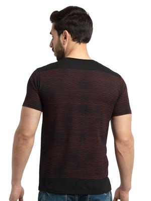 black printed t-shirt - 18418488 - Standard Image - 3