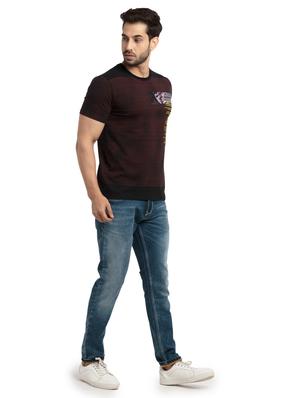 black printed t-shirt - 18418488 - Standard Image - 4