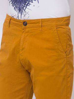 mustard solid short - 18418541 - Standard Image - 5