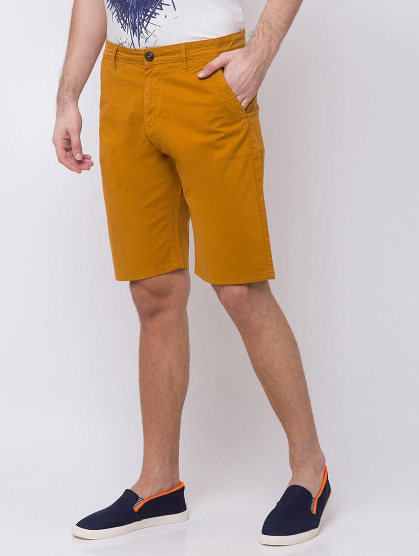 mustard solid short - 18418541 - Zoom Image - 2