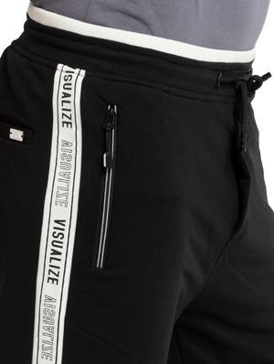 black printed short - 18418545 - Standard Image - 5