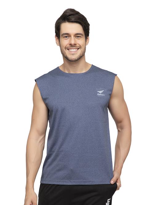 dark blue solid t-shirt - 18418775 - Standard Image - 1