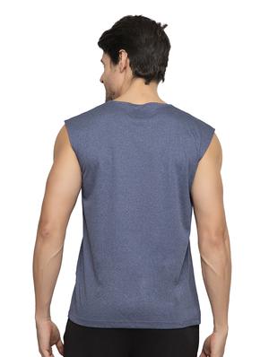 dark blue solid t-shirt - 18418775 - Standard Image - 3