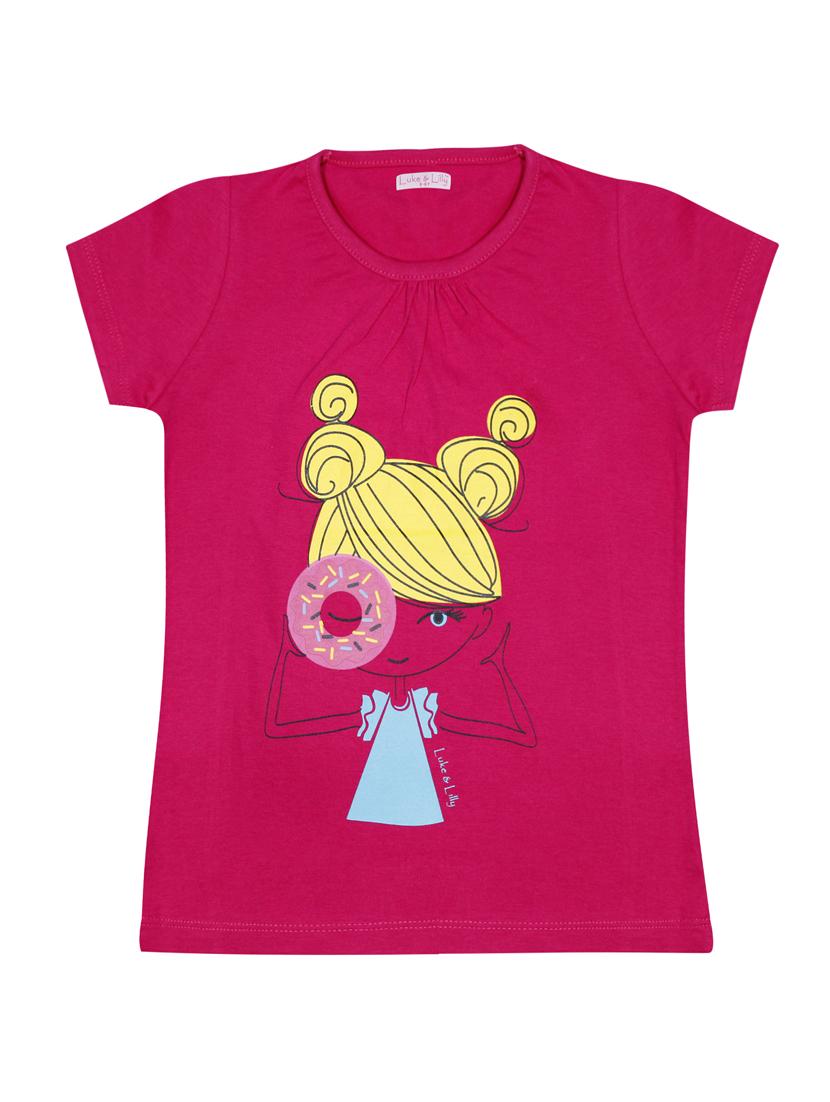 printed regular tee - 18419035 - Zoom Image - 1