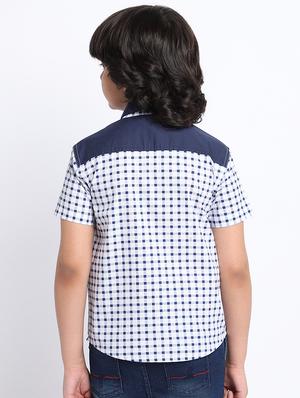 blue printed shirt - 18419488 - Standard Image - 3