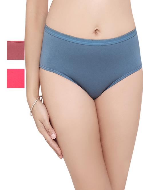 pack of 3 solid hipster panty - 18420156 - Very Small Image - 1