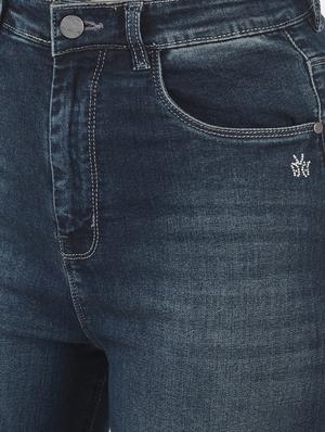 blue cotton blend jeans - 18420279 - Standard Image - 5