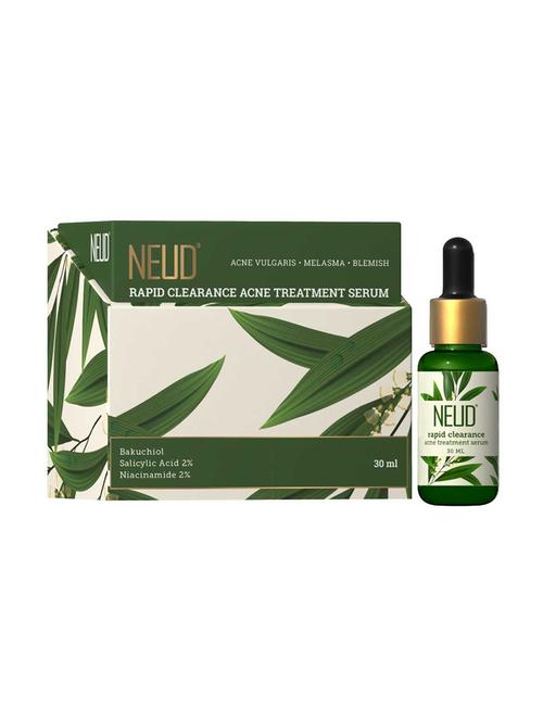 neud rapid clearance acne treatment serum with salicylic acid, bakuchiol and niacinamide - 1 pack (30 ml) - 18421782 - Standard Image - 1