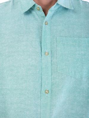 set of 2 solid khadi casual shirt - 18422868 - Standard Image - 6