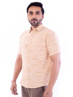 set of 2 solid khadi casual shirt - 18422868 - Standard Image - 8