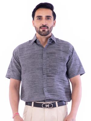 set of 2 solid casual shirt - 18422941 - Standard Image - 7